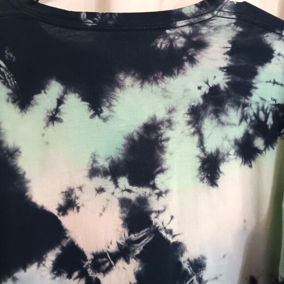 Victotia Secret Pink Campus Tie-Dye Long Sleeve SZ SP Crew Neckline Tunic Length - Picture 8 of 9